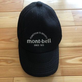 モンベル(mont bell)のモンベル　帽子　キャップ　黒(帽子)