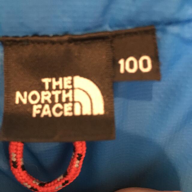 THE NORTH FACE(ザノースフェイス)のノースフェイス＊ダウンジャケット＊キッズ＊100cm＊青 キッズ/ベビー/マタニティのキッズ服男の子用(90cm~)(ジャケット/上着)の商品写真