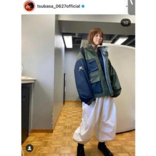 マルタンマルジェラ(Maison Martin Margiela)の本田翼着用 スノーカモパンツ(ワークパンツ/カーゴパンツ)