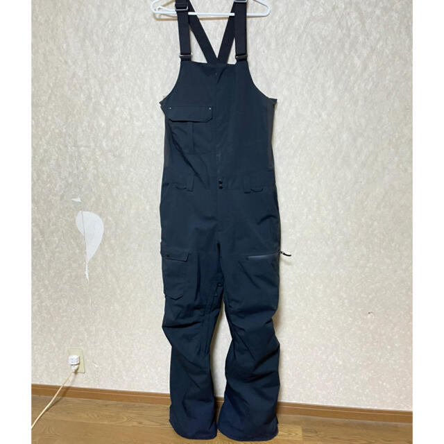 quiksilver クイックシルバー ビブパンツ L ズボン スノボー 黒