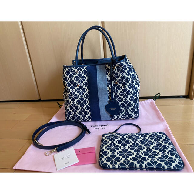 【レア】Kate spade フラワージャガード ショルダーバッグ