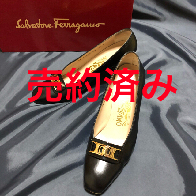 Salvatore Ferragamo　パンプス　ヴィンテージ　23.0cm