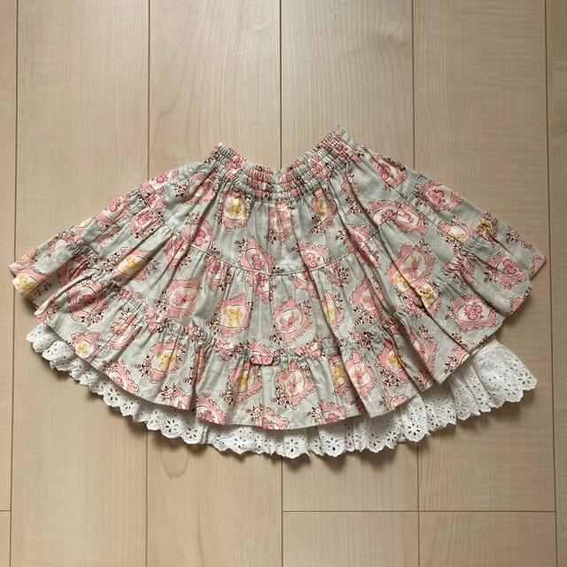 Shirley Temple(シャーリーテンプル)のシャーリーテンプル  スカート　2セット　110 キッズ/ベビー/マタニティのキッズ服女の子用(90cm~)(スカート)の商品写真