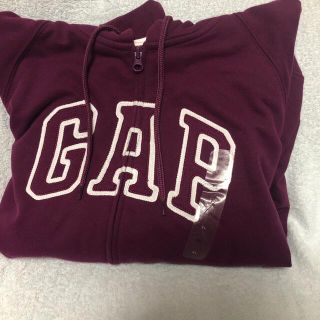 ギャップ(GAP)のGAP 濃い紫　XL新品未使用　タグ付き　チャック(パーカー)