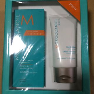 モロッカンオイル(Moroccan oil)の【送料込・新品】モロッカンオイルトリートメント&ハンドクリーム スペシャルセット(ハンドクリーム)