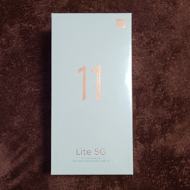 新品未開封 Xiaomi Mi11Lite 5G  トリュフブラック 128GB