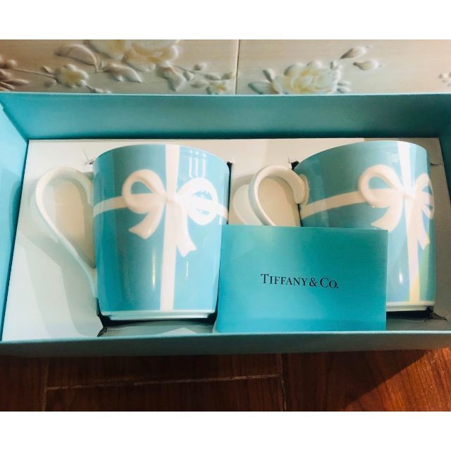バーゲンブック Tiffany & Co. - Tiffany&Co マグカップブルーリボン 
