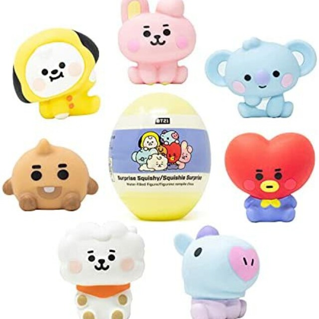 BT21baby スクイーズ 日本未発売‼️サプライズカプセル コンプセット