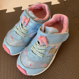 ムーンスター(MOONSTAR )のムーンスター キャロット スニーカー 女の子 size16(スニーカー)