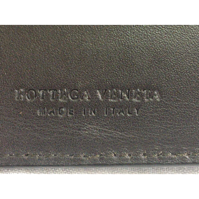 Bottega Veneta(ボッテガヴェネタ)のボッテガヴェネタ 二つ折り イントレチャート 財布 コンパクト メンズのファッション小物(折り財布)の商品写真