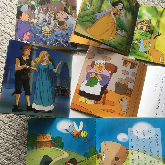 驚きの安さ 「日本昔ばなしアニメ絵本」全18冊「世界名作アニメ絵本 