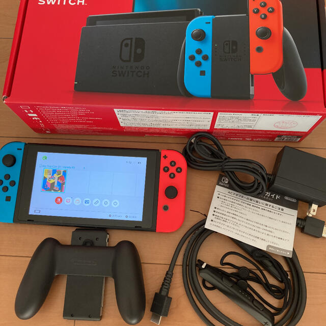 Nintendo Switch JOY-CON(L)(R)本体セット　動作品