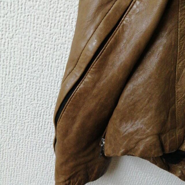 ジャケット/アウターimprovd rumbskin leather jacket