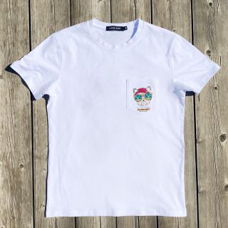 スタンダードカリフォルニア(STANDARD CALIFORNIA)の送料無料★カリフォルニアエンブロイダリーポケットTシャツ　Lサイズ　パタゴニア(Tシャツ/カットソー(半袖/袖なし))