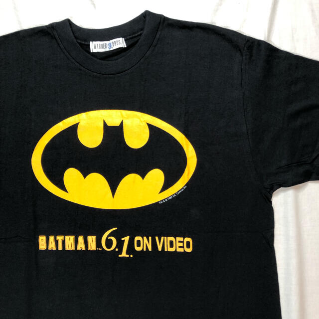 未使用 1980-90’s “BATMAN” Printed T-Shirt