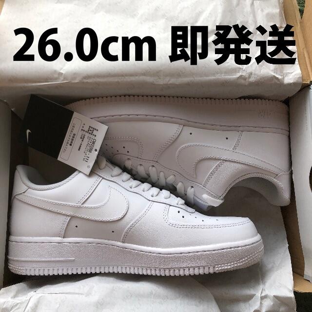 CW2288-111カラー26.0cm 即発送 NIKE AIR FORCE 1 '07 WHITE 白②