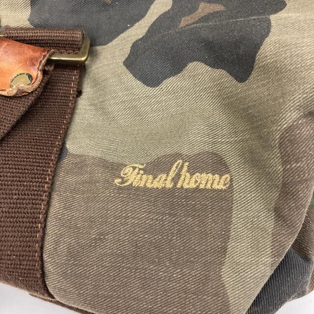 FINAL HOME - FINAL HOME ショルダー BAGの通販 by CIRCULABLE FINAL HOME - FINAL HOME ショルダー BAGの通販 by CIRCULABLE