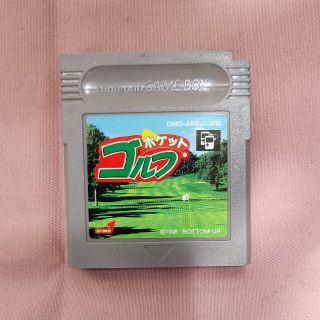 ゲームボーイ(ゲームボーイ)のポケットゴルフ　ゲームボーイ(携帯用ゲームソフト)