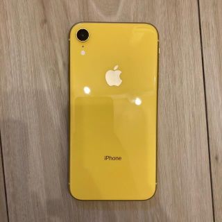 アップル(Apple)の【だん様専用】iPhoneXR イエロー(スマートフォン本体)