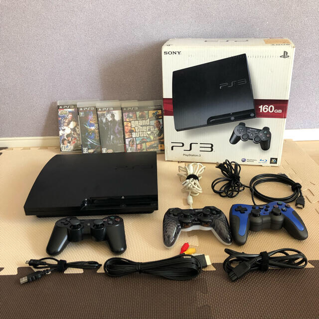 ソフト4本付き SONY PlayStation3  PS3 本体