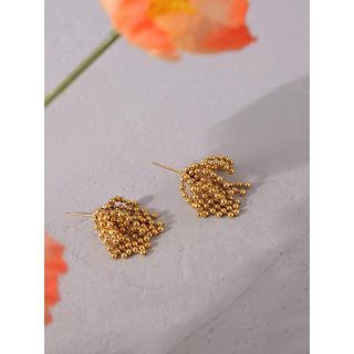 ローズバッド(ROSE BUD)の《new!!》ゴールドシャワーピアス(ピアス)