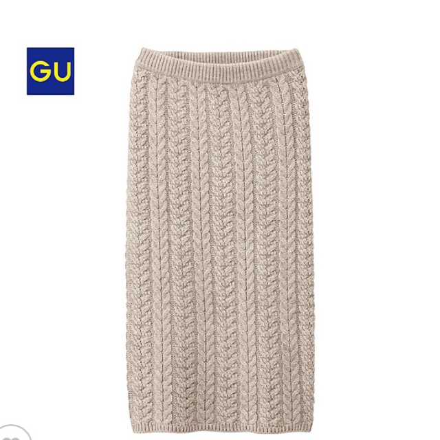 GU(ジーユー)のGU ニットスカート レディースのスカート(ロングスカート)の商品写真