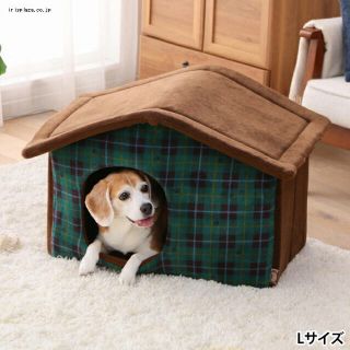 アイリスオーヤマ(アイリスオーヤマ)のあったかペットハウス　クリスマスカラー(犬)