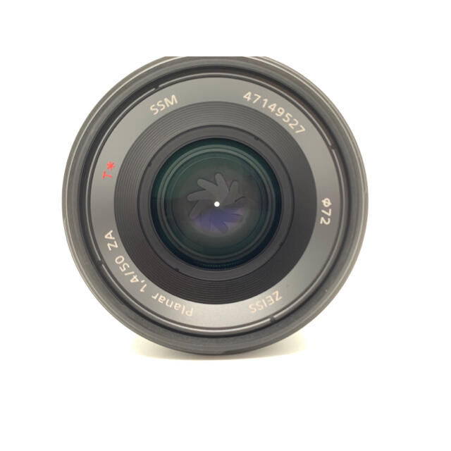 SONY(ソニー)の美品【SONY】50mm F1.4 Planar ZA T* SAL50F14Z スマホ/家電/カメラのカメラ(レンズ(単焦点))の商品写真