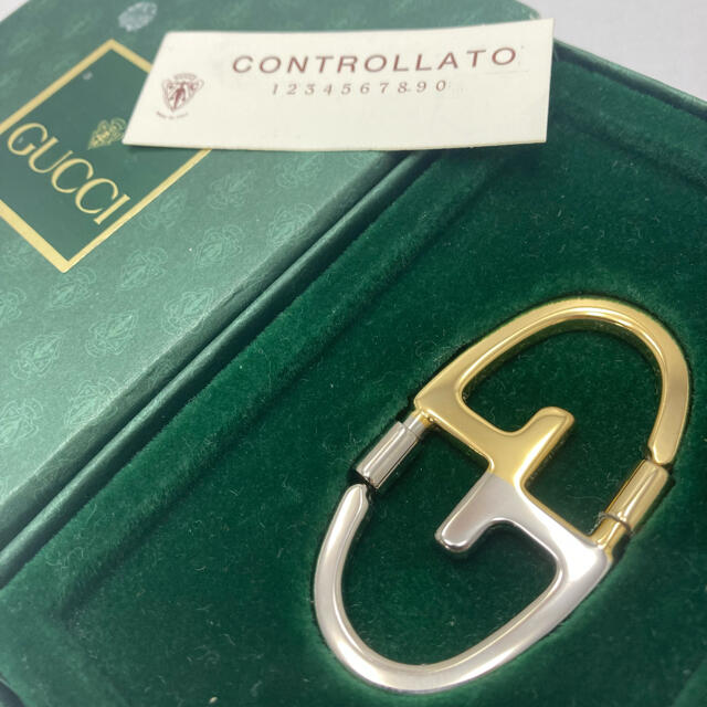 未使用品 GUCCI オールドグッチ キーホルダー カラビナ ヴィンテージ | フリマアプリ ラクマ