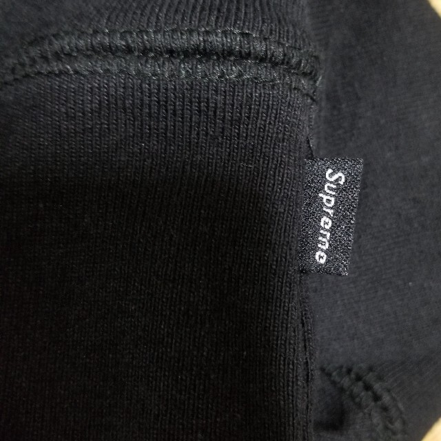 SUPREME X KAWS Chalk Box Logo Hoodie Black