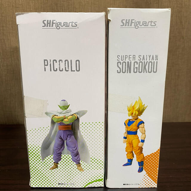 ドラゴンボール フィギュアアーツ 孫悟空 ピッコロ セット エンタメ/ホビーのフィギュア(アニメ/ゲーム)の商品写真