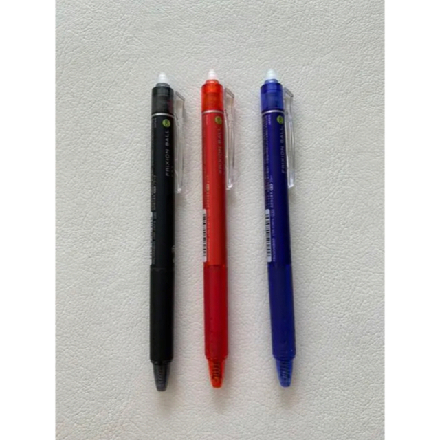 フリクション ボールペン 0.5 黒 赤 青 3本 セット