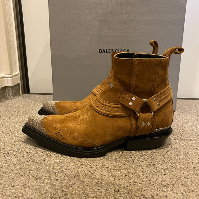 Balenciaga - 【kmkj専用】BALENCIAGA 19SS ウエスタン ヒールブーツの