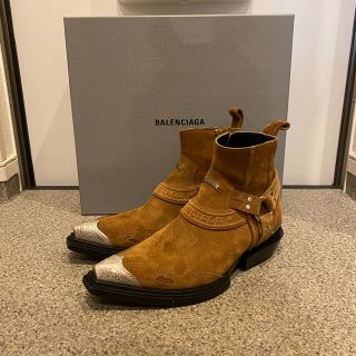 バレンシアガ(Balenciaga)の【kmkj専用】BALENCIAGA 19SS ウエスタン ヒールブーツ(ブーツ)