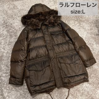 ラルフローレン(Ralph Lauren)の【値下げ】ポロラルフローレン ダウンコート ダウンジャケット ファーフード(ダウンジャケット)