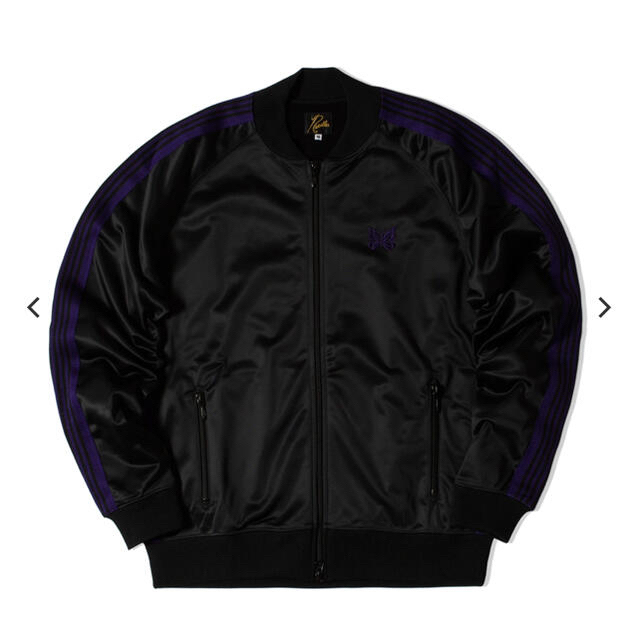 Needles ニードルス Track Jacket トラックジャケット 黒×紫