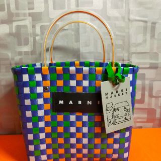 マルニ(Marni)の【新品】マルニ MARNI カゴバッグ かごバッグ(かごバッグ/ストローバッグ)