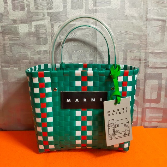 Marni(マルニ)の【新品】マルニ MARNI カゴバッグ かごバッグ フラワーカフェ  レディースのバッグ(かごバッグ/ストローバッグ)の商品写真