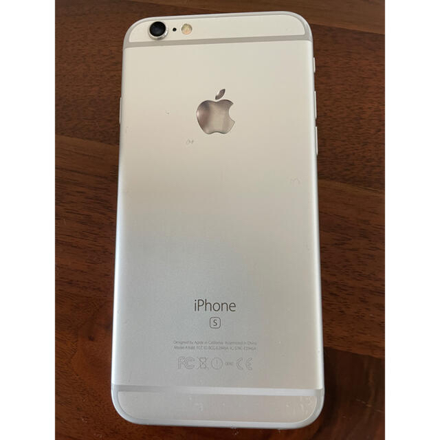 iPhone6s  simフリー　silver  128GB 1