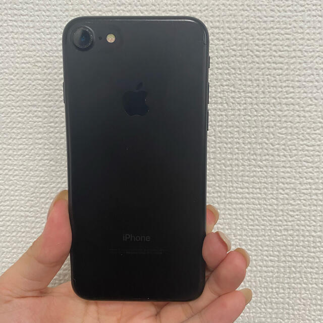 スマートフォン/携帯電話お値下げ！iPhone７　ブラック　32GB