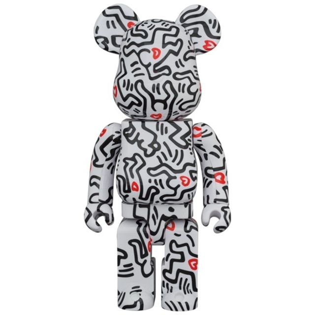 MEDICOM TOY(メディコムトイ)のBE@RBRICK KEITH HARING #8 100％ & 400％ エンタメ/ホビーのフィギュア(その他)の商品写真