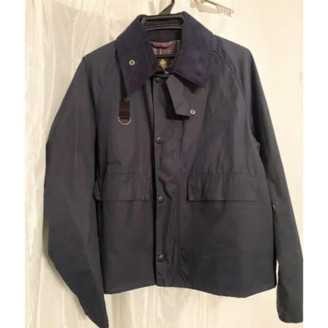 barbour spey L バブアー スペイ　ネイビー　 メンズのジャケット/アウター(ブルゾン)の商品写真