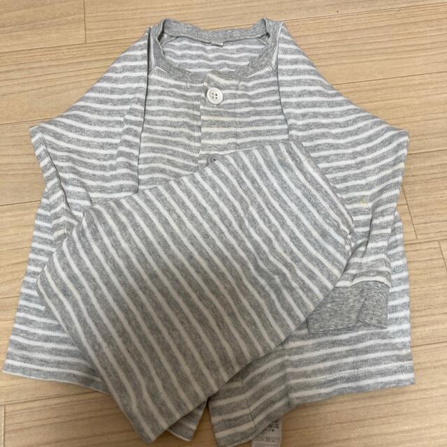 MUJI (無印良品)(ムジルシリョウヒン)の無印　パジャマ　90 100 キッズ/ベビー/マタニティのキッズ服男の子用(90cm~)(パジャマ)の商品写真