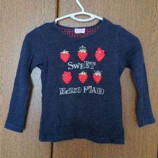 メゾピアノ(mezzo piano)のメゾピアノ⋈﻿長袖120cm(Tシャツ/カットソー)