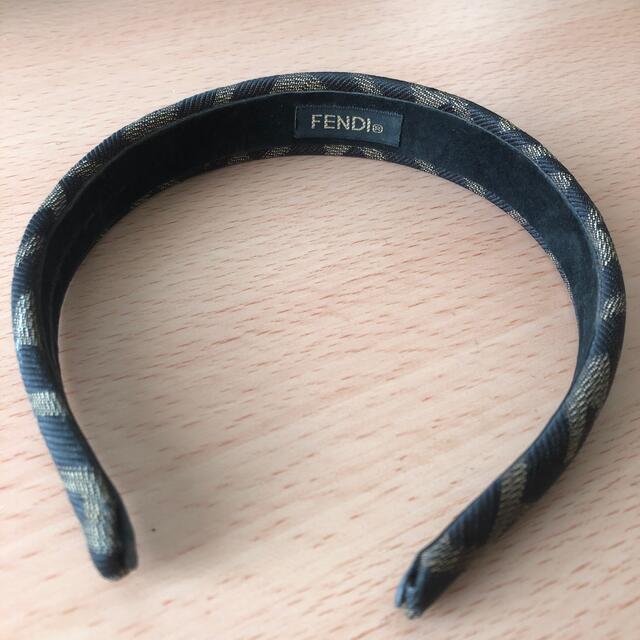 FENDI(フェンディ)のFENDI ズッカ柄カチューシャ レディースのヘアアクセサリー(カチューシャ)の商品写真