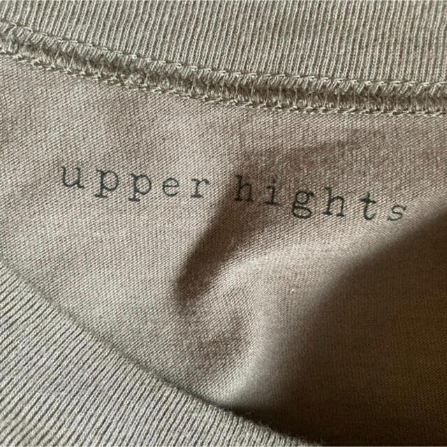 IENA(イエナ)のUPPER HIGHTS 別注ロゴTシャツ レディースのトップス(Tシャツ(半袖/袖なし))の商品写真