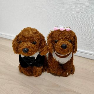 結婚式 ウェルカムドール トイプードル(ウェルカムボード)