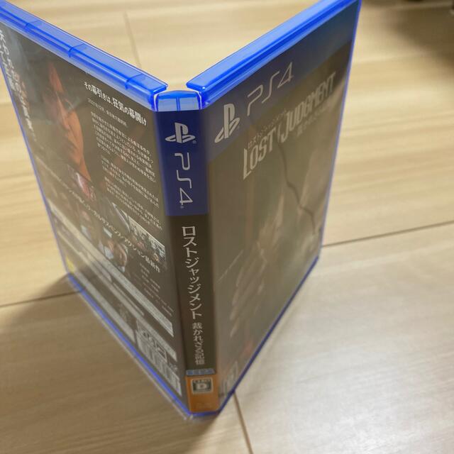 LOST JUDGMENT：裁かれざる記憶 PS4 ロストジャッジメント エンタメ/ホビーのゲームソフト/ゲーム機本体(家庭用ゲームソフト)の商品写真