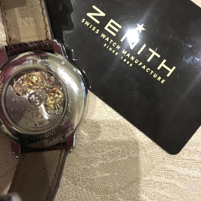 ZENITH(ゼニス)のSALE❗️ゼニス スターオープン クロノマスター  レディースのファッション小物(腕時計)の商品写真