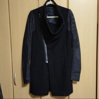 リックオウエンス(Rick Owens)のRICK OWENS リックオウエンス ロングコート サイズ40(チェスターコート)